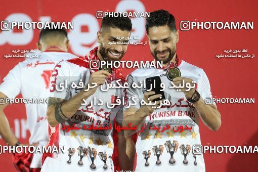 1692521, Tehran,Shahr Qods, Iran, لیگ برتر فوتبال ایران، Persian Gulf Cup، Week 30، Second Leg، Paykan 0 v 2 Persepolis on 2021/07/30 at Shahr-e Qods Stadium