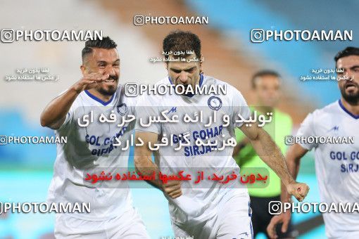 1694261, Tehran, Iran, Iranian Hazfi Cup, Semi-Finals, Khorramshahr Cup, Esteghlal 2 v ۱ Gol Gohar Sirjan on 2021/08/04 at Azadi Stadium