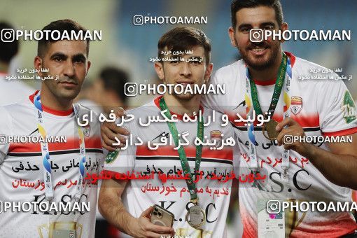 1695083, Isfahan, Iran, Iranian Hazfi Cup, Final, Khorramshahr Cup, Foulad Khouzestan ۰ (4) v (2) ۰ Esteghlal on 2021/08/08 at Naghsh-e Jahan Stadium