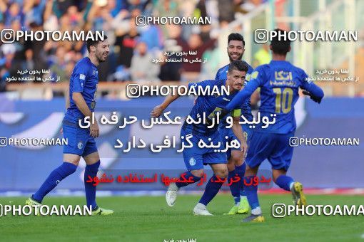 1699477, Tehran, , Iran Football Pro League، Persian Gulf Cup، 2018-19 Season، First Leg، Week 10، Esteghlal 5 v ۰ Sanat Naft Abadan on 2019/11/05 at Azadi Stadium