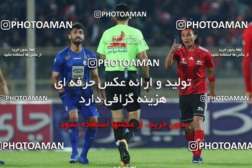 1699959, Tabriz, , Iran Football Pro League، Persian Gulf Cup، 2018-19 Season، First Leg، Week 9، Tractor S.C. 2 v 4 Esteghlal on 2019/11/01 at Yadegar-e Emam Stadium