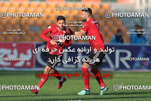 1700917, Tehran,Shahr Qods, , Iran Football Pro League، Persian Gulf Cup، 2018-19 Season، First Leg، Week 12، Paykan 2 v 3 Tractor S.C. on 2019/12/28 at Shahr-e Qods Stadium