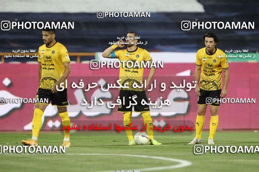 1701983, Tehran, , Iran Pro League، Persian Gulf Cup، 2020-21 season، Second Leg، Week 30، Esteghlal ۱ v 2 Sepahan on 2021/07/30 at Azadi Stadium