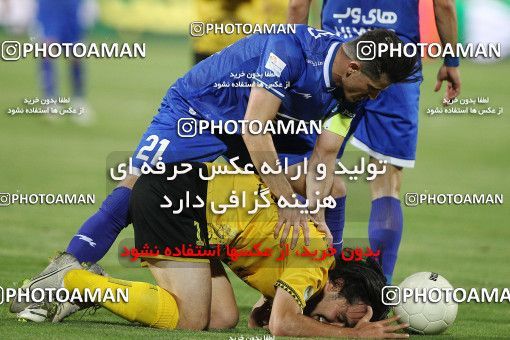 1701930, Tehran, , Iran Pro League، Persian Gulf Cup، 2020-21 season، Second Leg، Week 30، Esteghlal ۱ v 2 Sepahan on 2021/07/30 at Azadi Stadium