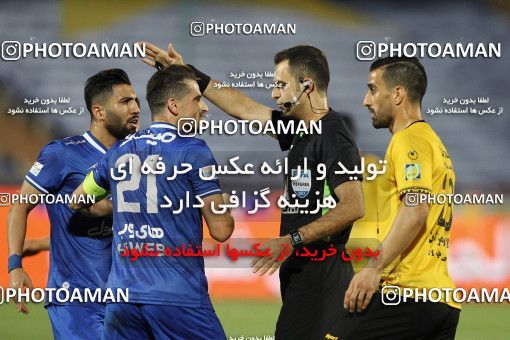 1702059, Tehran, , Iran Pro League، Persian Gulf Cup، 2020-21 season، Second Leg، Week 30، Esteghlal ۱ v 2 Sepahan on 2021/07/30 at Azadi Stadium