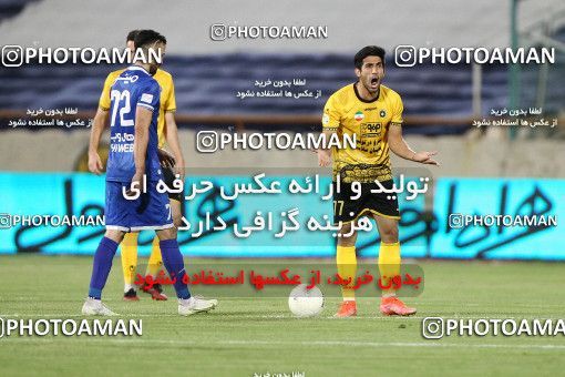 1701908, Tehran, , Iran Pro League، Persian Gulf Cup، 2020-21 season، Second Leg، Week 30، Esteghlal ۱ v 2 Sepahan on 2021/07/30 at Azadi Stadium