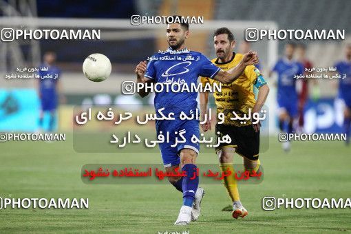 1701913, Tehran, , Iran Pro League، Persian Gulf Cup، 2020-21 season، Second Leg، Week 30، Esteghlal ۱ v 2 Sepahan on 2021/07/30 at Azadi Stadium