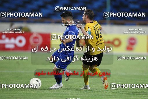 1701823, Tehran, , Iran Pro League، Persian Gulf Cup، 2020-21 season، Second Leg، Week 30، Esteghlal ۱ v 2 Sepahan on 2021/07/30 at Azadi Stadium