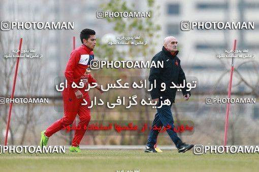 1706992, Tehran, , Persepolis Football Team Training Session on 2018/01/02 at Research Institute of Petroleum Industry