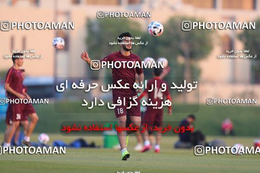 1707933, Doha, Qatar, AFC Champions League 2020, Persepolis Football Team Training Session on 2020/12/14 at 