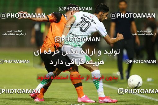 1711485, Isfahan,Fooladshahr, Iran, Iran Pro League، Persian Gulf Cup، 2020-21 season، Second Leg، Week 30، Zob Ahan Esfahan ۰ v ۱ Mes Rafsanjan on 2021/07/30 at Foolad Shahr Stadium