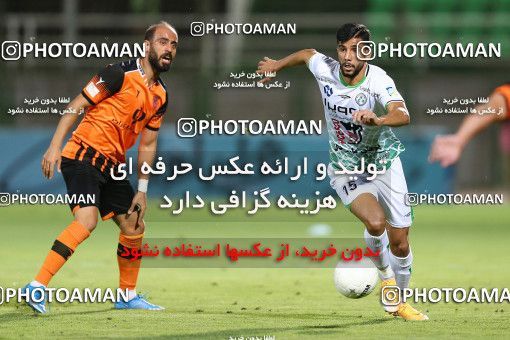 1711563, Isfahan,Fooladshahr, Iran, Iran Pro League، Persian Gulf Cup، 2020-21 season، Second Leg، Week 30، Zob Ahan Esfahan ۰ v ۱ Mes Rafsanjan on 2021/07/30 at Foolad Shahr Stadium