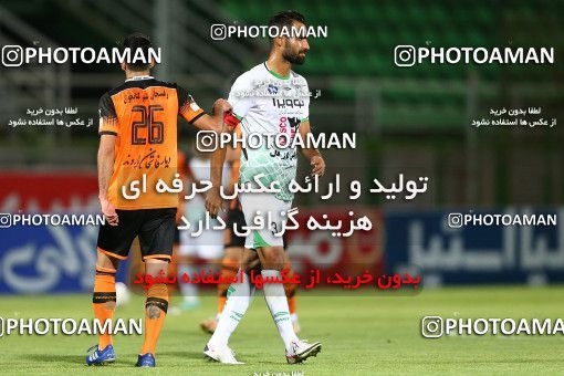 1711583, Isfahan,Fooladshahr, Iran, Iran Pro League، Persian Gulf Cup، 2020-21 season، Second Leg، Week 30، Zob Ahan Esfahan ۰ v ۱ Mes Rafsanjan on 2021/07/30 at Foolad Shahr Stadium