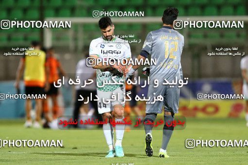 1711588, Isfahan,Fooladshahr, Iran, Iran Pro League، Persian Gulf Cup، 2020-21 season، Second Leg، Week 30، Zob Ahan Esfahan ۰ v ۱ Mes Rafsanjan on 2021/07/30 at Foolad Shahr Stadium