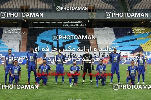 1713929, Tehran, , Iran Football Pro League، Persian Gulf Cup، 2018-19 Season، Second Leg، Week 26، Esteghlal ۱ v ۱ Nassaji Mazandaran F.C on 2020/07/23 at Azadi Stadium