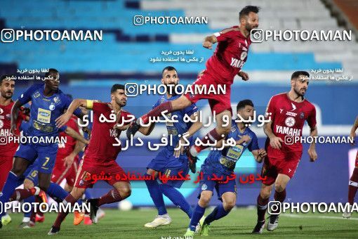 1713941, Tehran, , Iran Football Pro League، Persian Gulf Cup، 2018-19 Season، Second Leg، Week 26، Esteghlal ۱ v ۱ Nassaji Mazandaran F.C on 2020/07/23 at Azadi Stadium