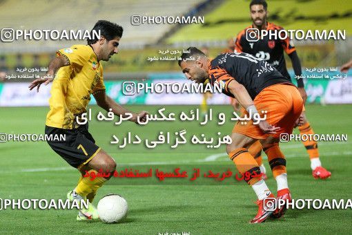 1720264, Isfahan, Iran, Iran Pro League، Persian Gulf Cup، 2021-2022 season، First Leg، Week 1، Sepahan 2 v ۰ Mes Rafsanjan on 2021/10/19 at Naghsh-e Jahan Stadium