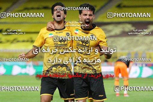 1720238, Isfahan, Iran, Iran Pro League، Persian Gulf Cup، 2021-2022 season، First Leg، Week 1، Sepahan 2 v ۰ Mes Rafsanjan on 2021/10/19 at Naghsh-e Jahan Stadium