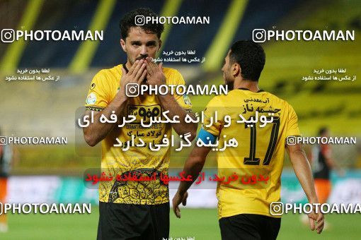 1720325, Isfahan, Iran, Iran Pro League، Persian Gulf Cup، 2021-2022 season، First Leg، Week 1، Sepahan 2 v ۰ Mes Rafsanjan on 2021/10/19 at Naghsh-e Jahan Stadium