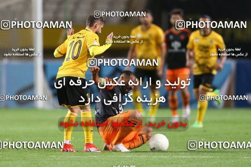 1721238, Isfahan, Iran, Iran Pro League، Persian Gulf Cup، 2021-2022 season، First Leg، Week 1، Sepahan 2 v ۰ Mes Rafsanjan on 2021/10/19 at Naghsh-e Jahan Stadium