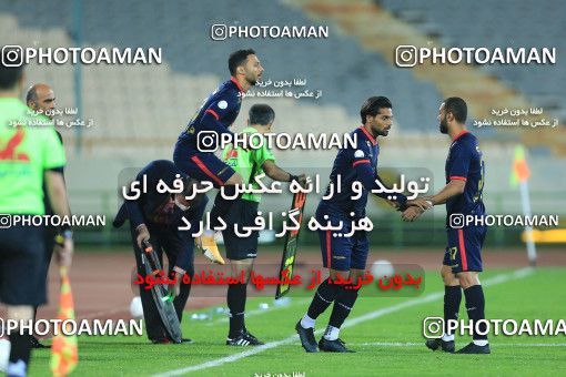 1721808, Tehran, Iran, Iran Pro League، Persian Gulf Cup، 2021-2022 season، First Leg، Week 2، Persepolis 2 v ۱ Nassaji Mazandaran F.C on 2021/10/27 at Azadi Stadium