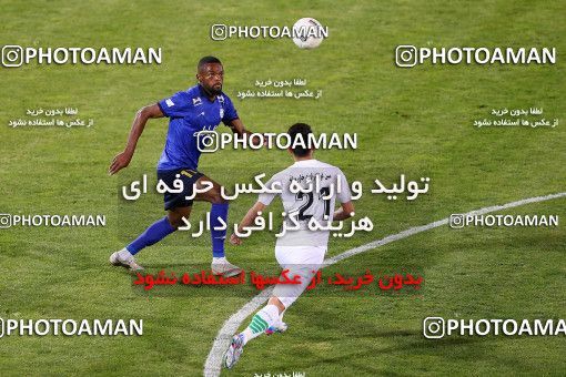 1723596, Isfahan,Fooladshahr, Iran, لیگ برتر فوتبال ایران، Persian Gulf Cup، Week 2، First Leg، Zob Ahan Esfahan 0 v 2 Esteghlal on 2021/10/25 at Foolad Shahr Stadium