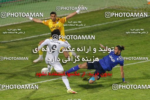 1724531, Isfahan,Fooladshahr, Iran, Iran Pro League، Persian Gulf Cup، 2021-2022 season، First Leg، Week 2، Zob Ahan Esfahan ۰ v 2 Esteghlal on 2021/10/25 at Foolad Shahr Stadium