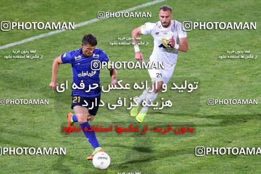 1724483, Isfahan,Fooladshahr, Iran, لیگ برتر فوتبال ایران، Persian Gulf Cup، Week 2، First Leg، Zob Ahan Esfahan 0 v 2 Esteghlal on 2021/10/25 at Foolad Shahr Stadium