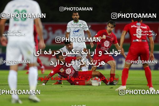 1727805, Tabriz, Iran, Iran Football Pro League، Persian Gulf Cup، 2018-19 Season، Second Leg، Week 24، Mashin Sazi Tabriz ۰ v ۱ Persepolis on 2020/07/10 at Gostaresh Foolad Stadium