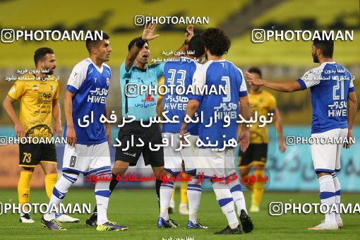 1731844, Isfahan, Iran, Iran Pro League، Persian Gulf Cup، 2021-2022 season، First Leg، Week 3، Sepahan ۱ v ۰ Havadar S.C. on 2021/10/30 at Naghsh-e Jahan Stadium