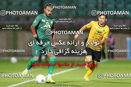 1756546, Isfahan,Fooladshahr, Iran, Iran Pro League، Persian Gulf Cup، 2021-2022 season، First Leg، Week 4، Zob Ahan Esfahan ۱ v ۰ Sepahan on 2021/11/05 at Foolad Shahr Stadium