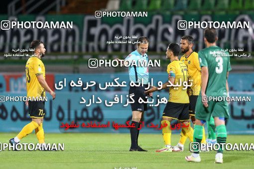 1756711, Isfahan,Fooladshahr, Iran, Iran Pro League، Persian Gulf Cup، 2021-2022 season، First Leg، Week 4، Zob Ahan Esfahan ۱ v ۰ Sepahan on 2021/11/05 at Foolad Shahr Stadium