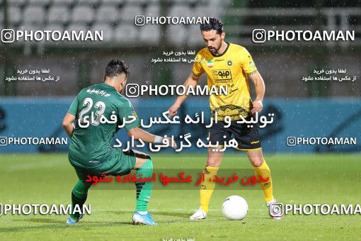 1756733, Isfahan,Fooladshahr, Iran, Iran Pro League، Persian Gulf Cup، 2021-2022 season، First Leg، Week 4، Zob Ahan Esfahan ۱ v ۰ Sepahan on 2021/11/05 at Foolad Shahr Stadium