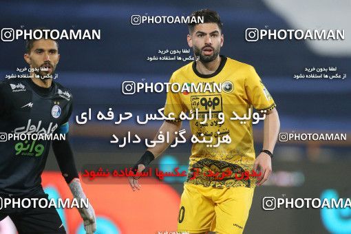 1764396, Tehran, Iran, Iran Pro League، Persian Gulf Cup، 2021-2022 season، First Leg، Week 10، Esteghlal ۱ v ۰ Sepahan on 2021/12/14 at Azadi Stadium