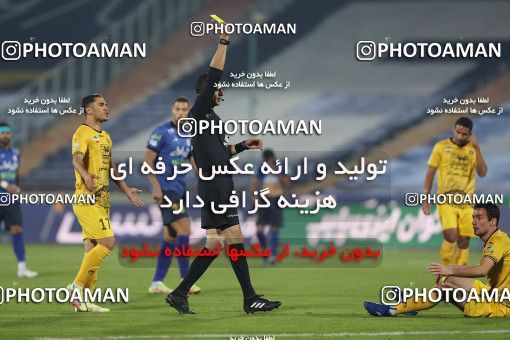 1764240, Tehran, Iran, Iran Pro League، Persian Gulf Cup، 2021-2022 season، First Leg، Week 10، Esteghlal ۱ v ۰ Sepahan on 2021/12/14 at Azadi Stadium