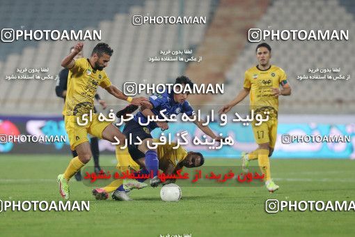 1764215, Tehran, Iran, Iran Pro League، Persian Gulf Cup، 2021-2022 season، First Leg، Week 10، Esteghlal ۱ v ۰ Sepahan on 2021/12/14 at Azadi Stadium