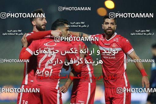 1766673, Tehran, Iran, Iran Pro League، Persian Gulf Cup، 2021-2022 season، First Leg، Week 10، Paykan ۱ v 3 Persepolis on 2021/12/15 at Shahid Dastgerdi Stadium