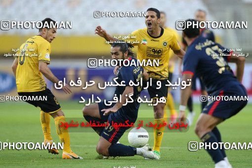 1769427, Isfahan, Iran, لیگ برتر فوتبال ایران، Persian Gulf Cup، Week 7، First Leg، Sepahan 2 v 0 Nassaji Qaemshahr on 2021/11/29 at Naghsh-e Jahan Stadium