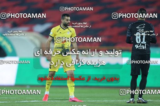 1795474, Tehran, Iran, لیگ برتر فوتبال ایران، Persian Gulf Cup، Week 15، First Leg، Persepolis 1 v 0 Fajr-e Sepasi Shiraz on 2022/01/13 at Azadi Stadium