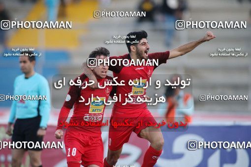 1807605, Tehran, Iran, Iran Football Pro League، Persian Gulf Cup، 2018-19 Season، Second Leg، Week 16، Pars Jonoubi Jam ۰ v ۱ Persepolis on 2019/12/19 at Takhti Stadium