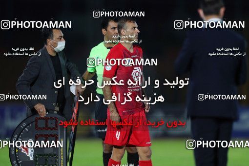 1809231, Tehran, Iran, Iran Football Pro League، Persian Gulf Cup، 2018-19 Season، Second Leg، Week 22، Paykan ۱ v 3 Persepolis on 2020/06/28 at Shahr-e Qods Stadium