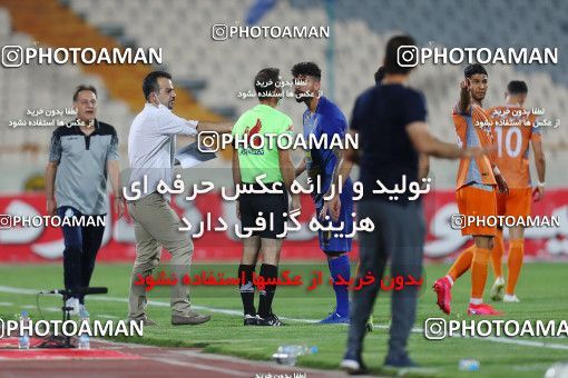 1809364, Tehran, , Iran Football Pro League، Persian Gulf Cup، 2018-19 Season، Second Leg، Week 22، Esteghlal ۱ v ۱ Saipa on 2020/06/29 at Azadi Stadium