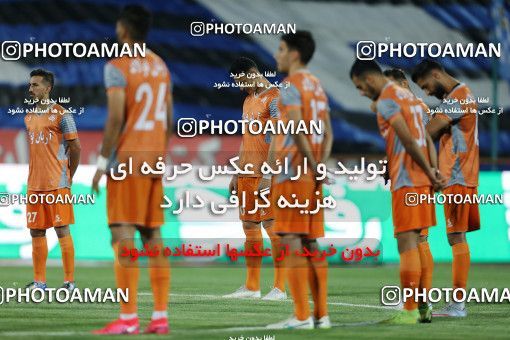 1809427, Tehran, , Iran Football Pro League، Persian Gulf Cup، 2018-19 Season، Second Leg، Week 22، Esteghlal ۱ v ۱ Saipa on 2020/06/29 at Azadi Stadium