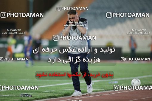 1809484, Tehran, , Iran Football Pro League، Persian Gulf Cup، Week 22، Second Leg، Esteghlal 1 v 1 Saipa on 2020/06/29 at Azadi Stadium