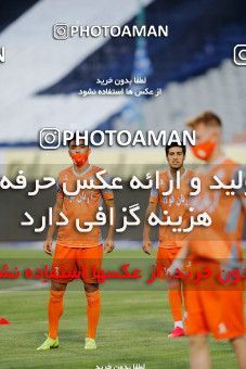 1809614, Tehran, , Iran Football Pro League، Persian Gulf Cup، 2018-19 Season، Second Leg، Week 22، Esteghlal ۱ v ۱ Saipa on 2020/06/29 at Azadi Stadium