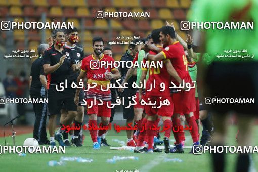 1809729, Ahvaz, , Iran Football Pro League، Persian Gulf Cup، 2018-19 Season، Second Leg، Week 17، Foulad Khouzestan 2 v ۱ Esteghlal on 2020/06/24 at Foolad Arena