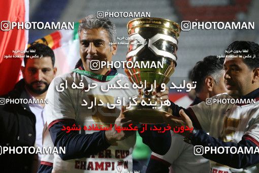 1813587, Sirjan, Iran, Iranian Super Cup، Season، Foulad Khouzestan ۱ v ۰ Persepolis on 2022/02/07 at ورزشگاه امام علی سیرجان