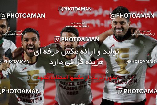 1813590, Sirjan, Iran, Iran Football Super Cup, Foulad Khouzestan 1 v 0 Persepolis on 2022/02/07 at ورزشگاه امام علی سیرجان