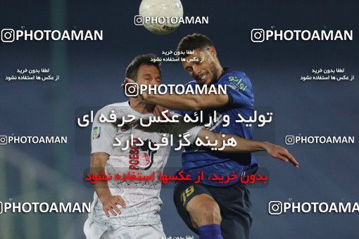 1816760, Tehran, Iran, Iran Pro League، Persian Gulf Cup، 2021-2022 season، Second Leg، Week 17، Esteghlal ۱ v ۰ Zob Ahan Esfahan on 2022/02/13 at Azadi Stadium