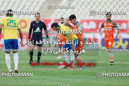 1835732, Tehran, , Iran Football Pro League، Persian Gulf Cup، 2018-19 Season، Second Leg، Week 21، Saipa ۱ v 2 Sanat Naft Abadan on 2020/02/28 at Shahid Dastgerdi Stadium